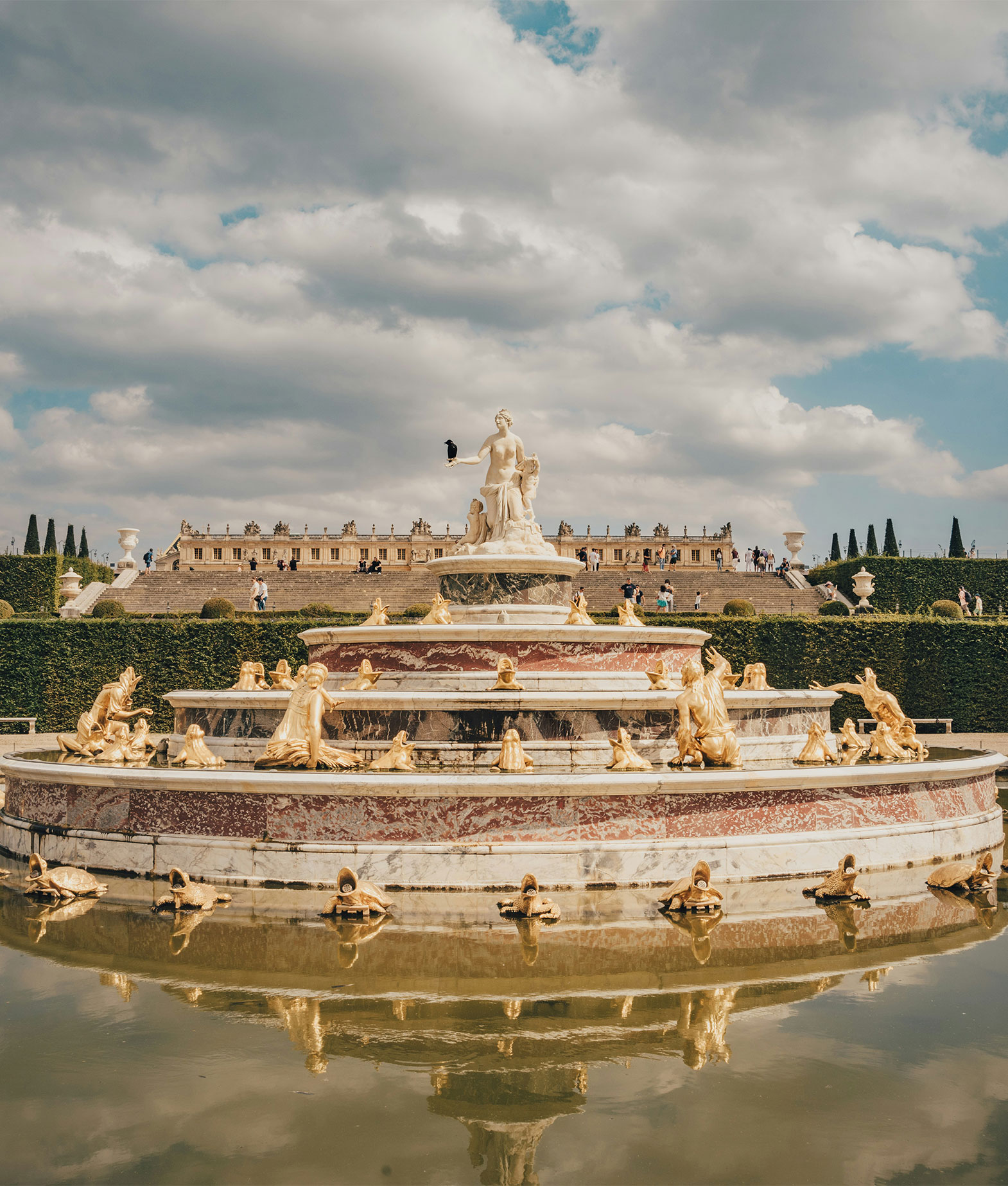 versailles tuinen fontein