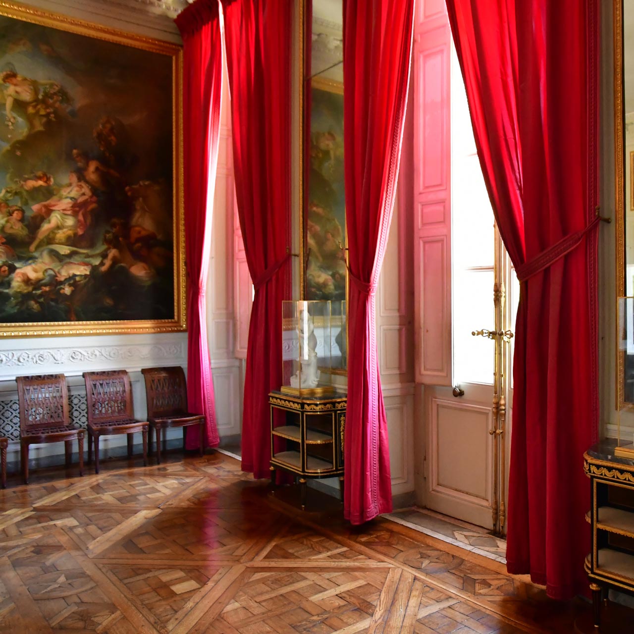 kleine eetkamer petit trianon paleis van versailles