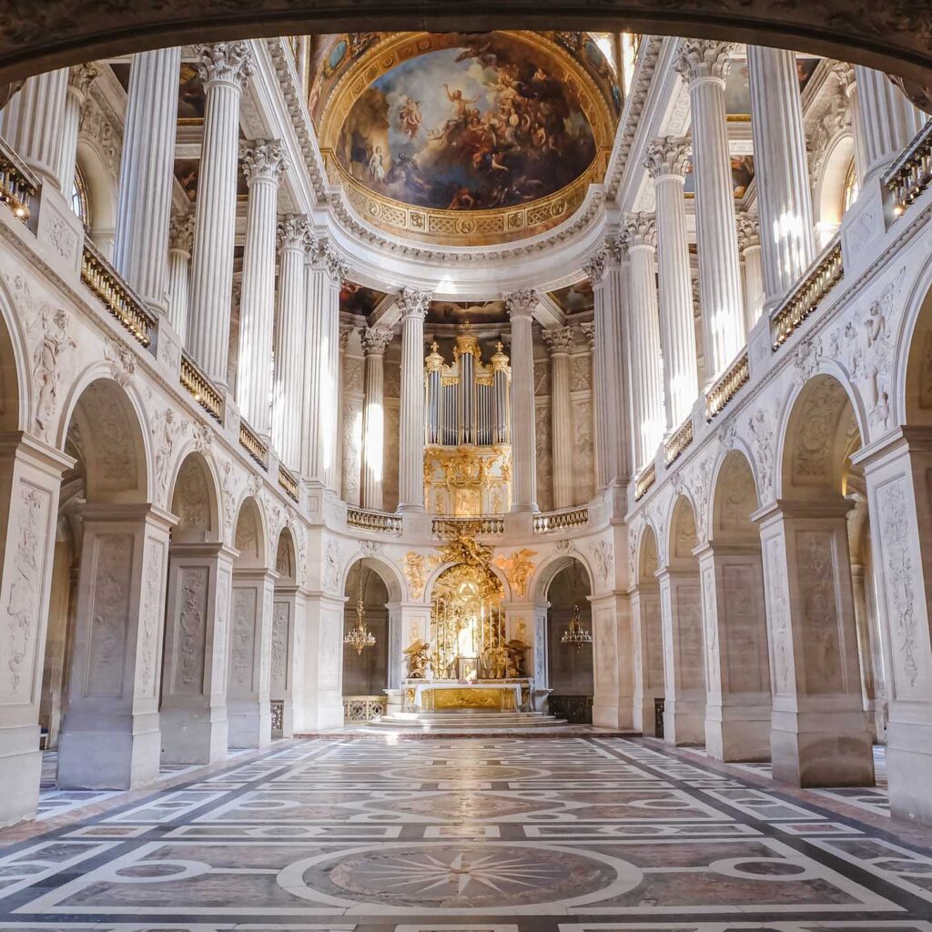 koninklijke kapel kasteel van versailles