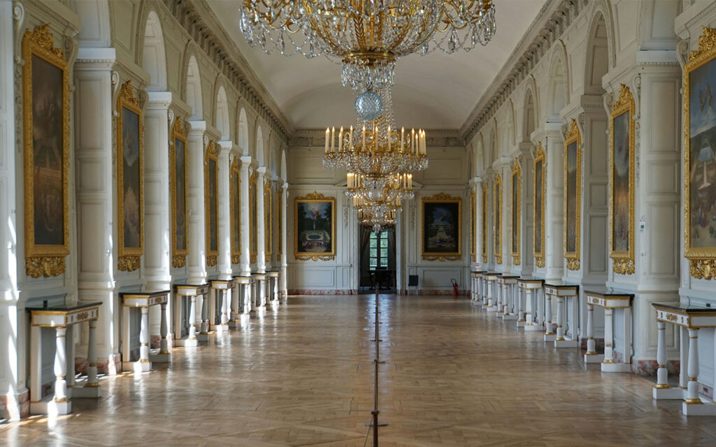 zalen van het paleis van versailles