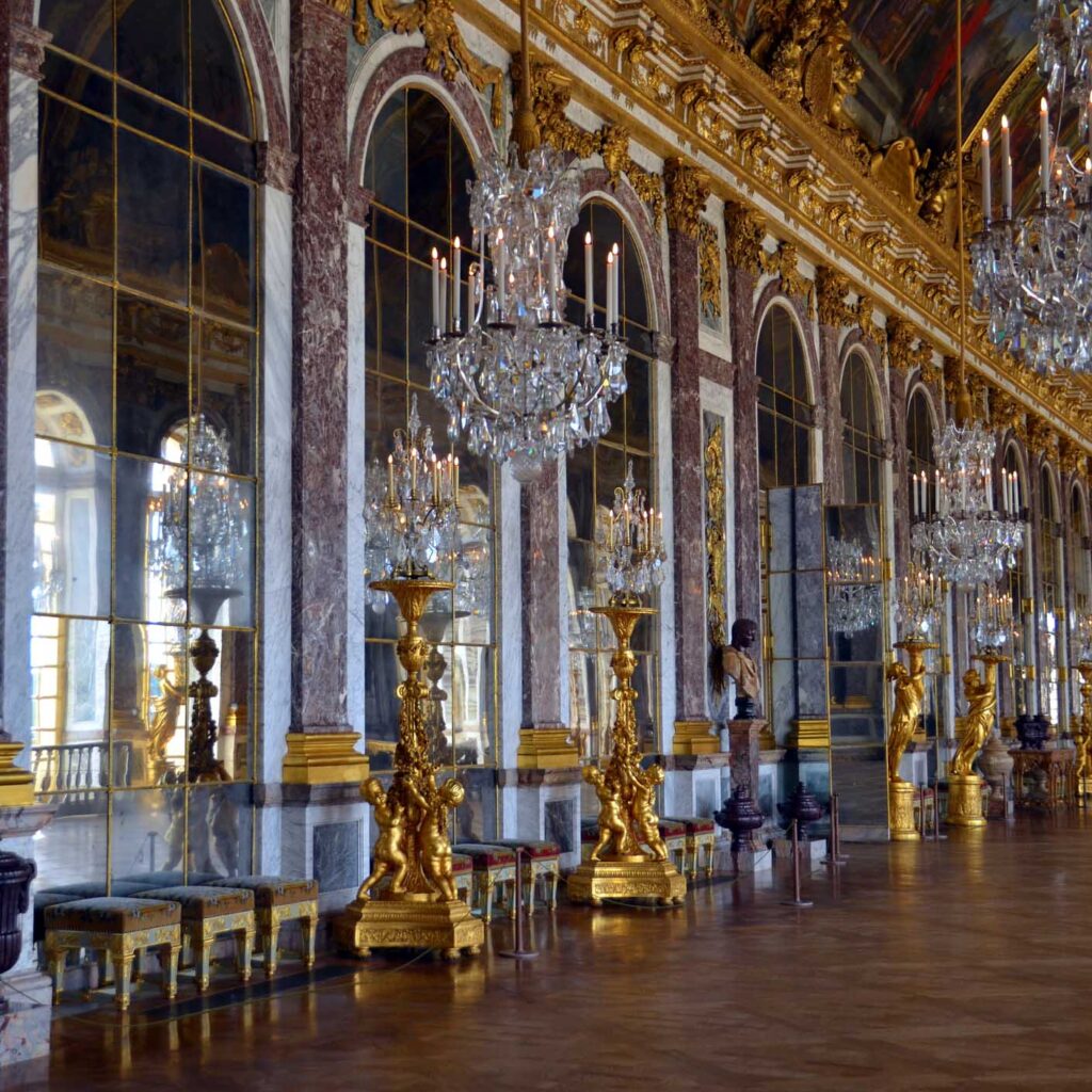 zaal van spiegels versailles paleis